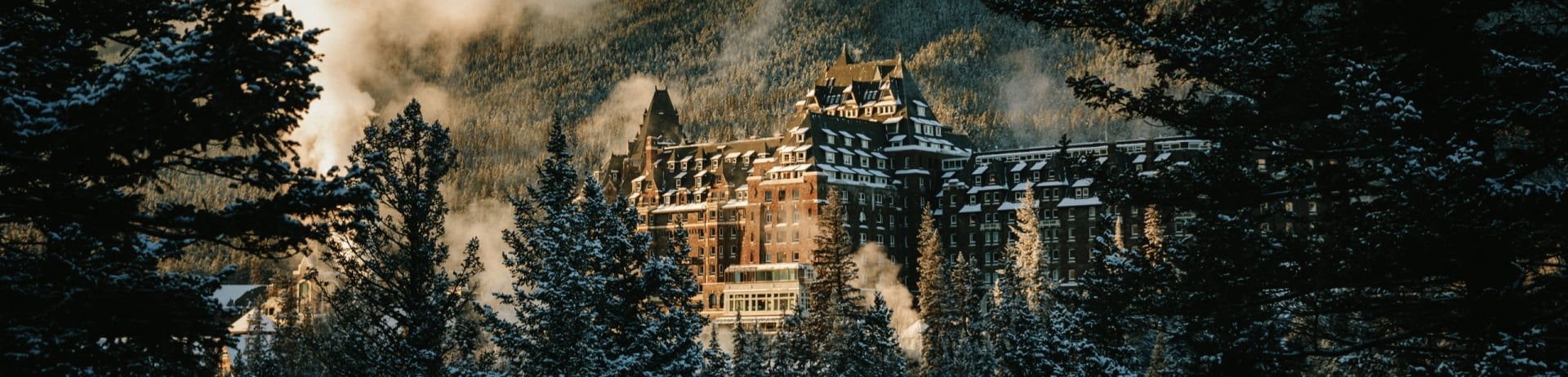 Fairmont Banff Springs in Winter