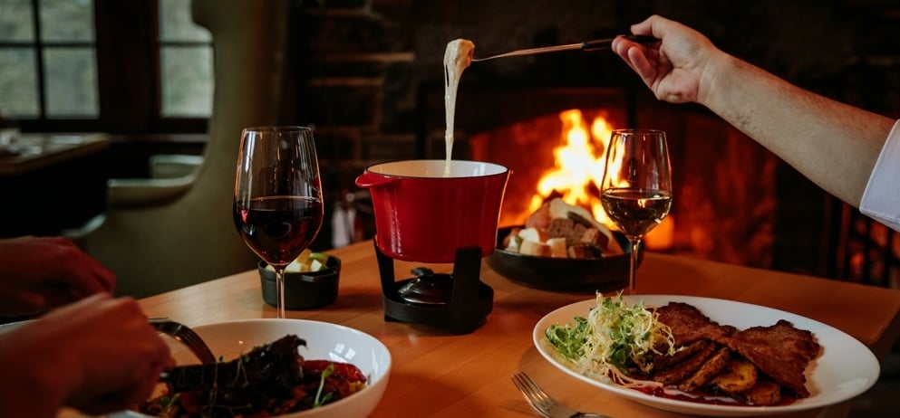 Fondue for Two at Waldhaus, Fairmont Banff Springs