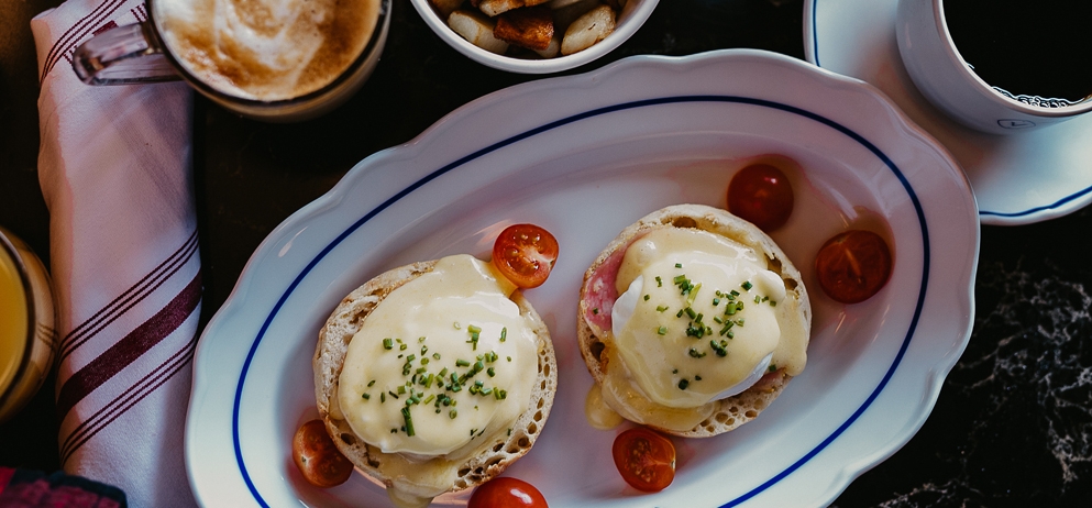 Breakfast at Vermillion Room, Fairmont Banff Springs