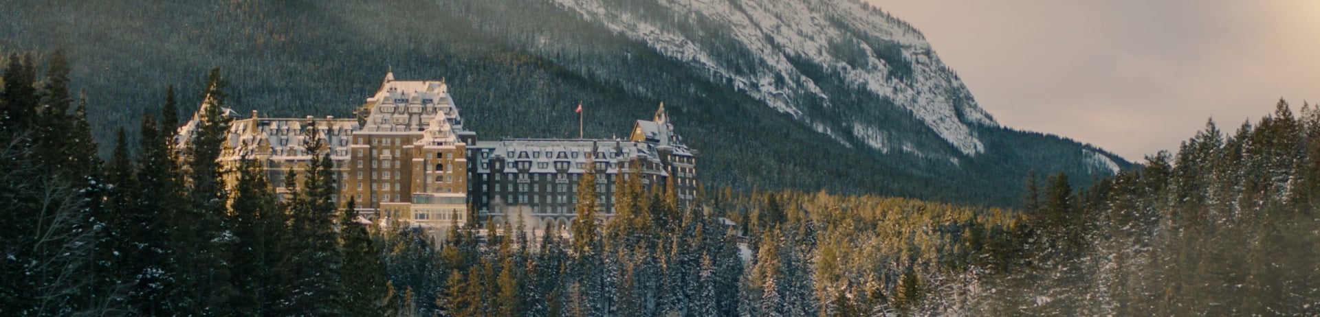 view of the hotel from the river