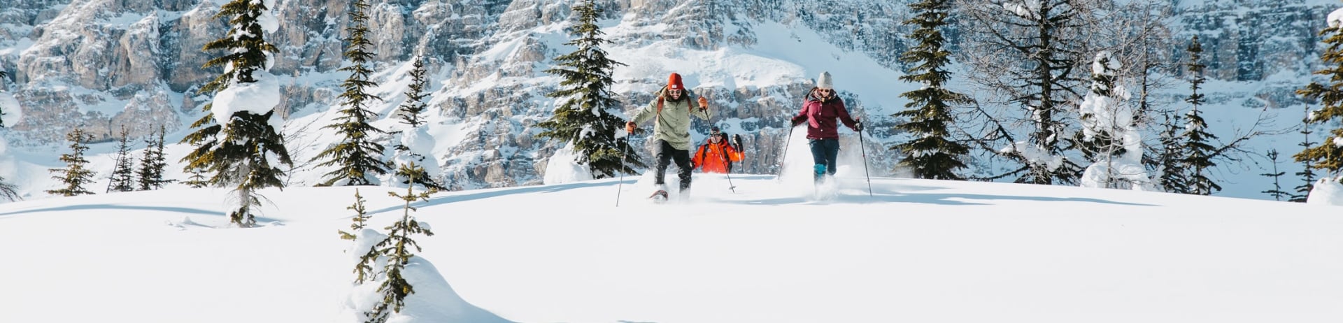 Snowshoeing, Fairmont Banff Springs