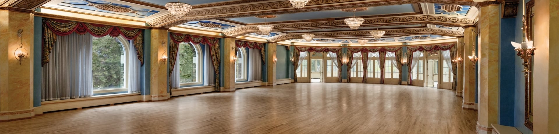large empty ballroom