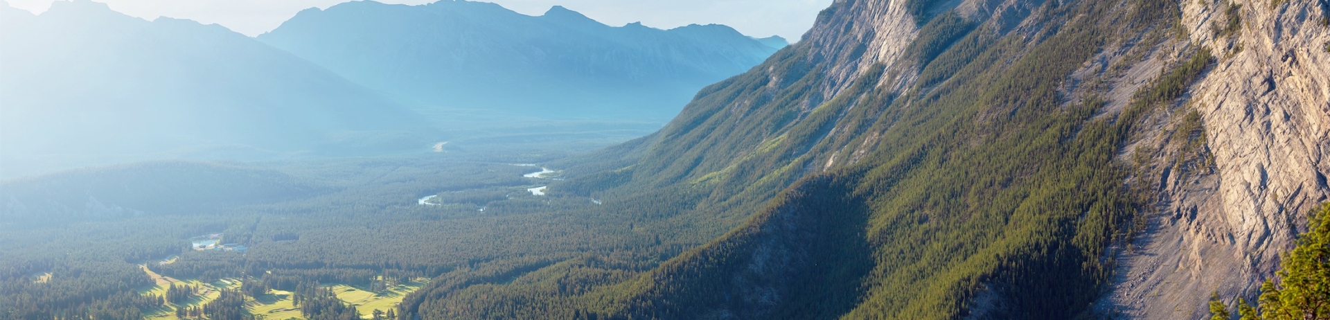 aerial of golf course