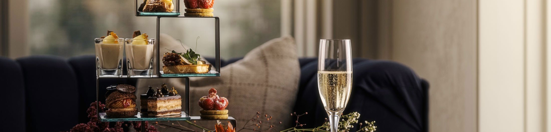 Afternoon Tea in Rundle Bar Fairmont Banff Springs