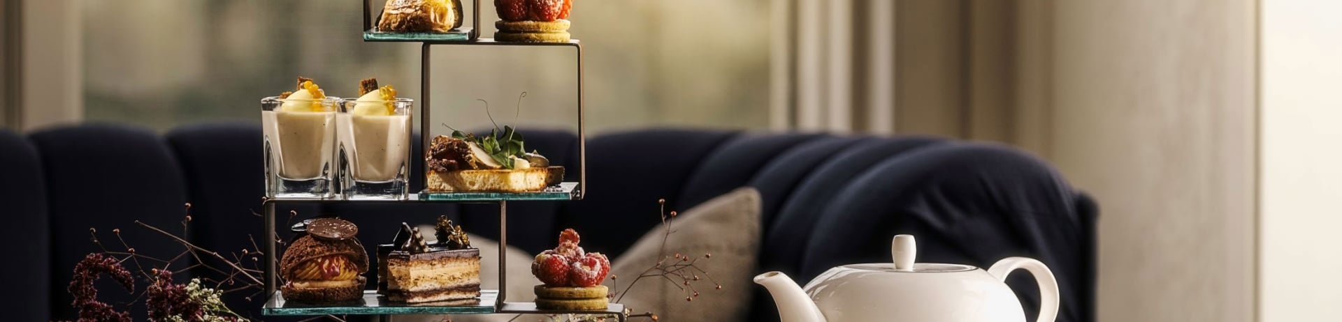 Afternoon Tea in Rundle Bar Fairmont Banff Springs