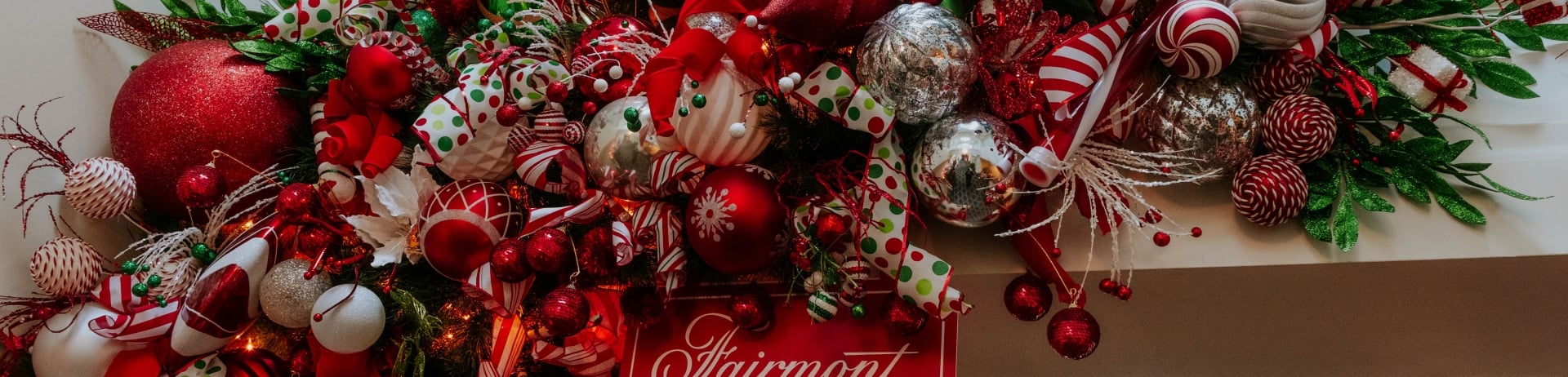 Large Christmas arch