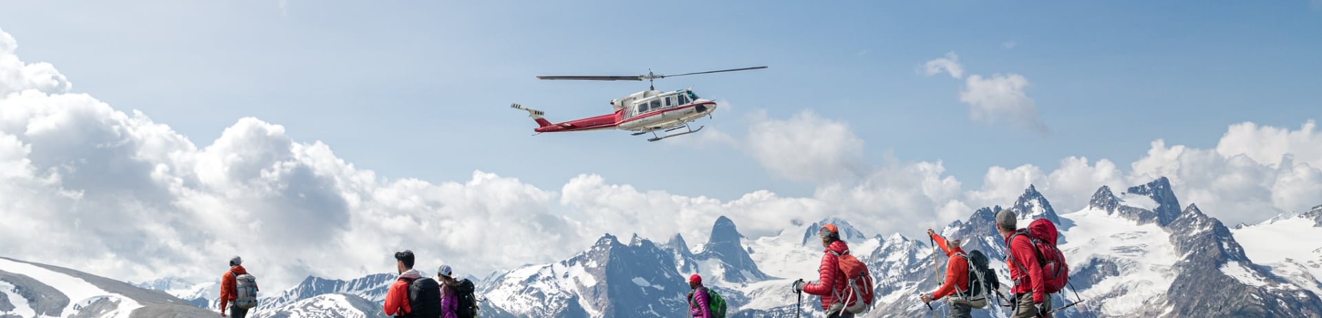 Canadian Mountain Holidays Heli-Hiking